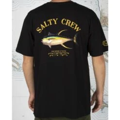 Salty Crew Ahi Mount Short Sleeve Tee -Diving Equipment Shop 20035039 blkl 3 5