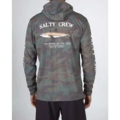 Salty Crew Bruce Hood Tech L/S Tee -Diving Equipment Shop 20135213 caml 3 5