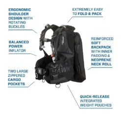 Scubapro Seahawk 2 BCD 13 Scubapro Seahawk 2 BCD -Diving Equipment Shop 22.142.210 4 10