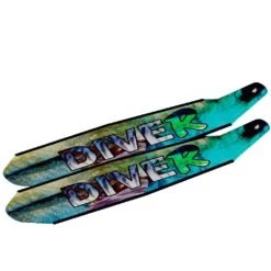 DiveR Pelagica Carbon Fiber Long Fin Blades