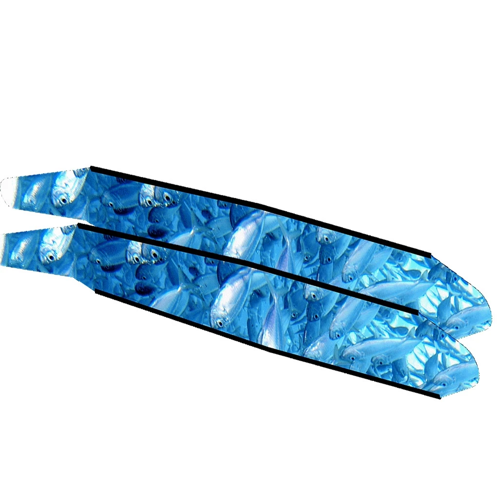 DiveR Baitfish Carbon Fiber Long Fin Blades 1 DiveR Baitfish Carbon Fiber Long Fin Blades