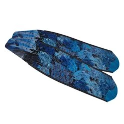 DiveR Bonefish Blue Carbon Fiber Long Fin Blades