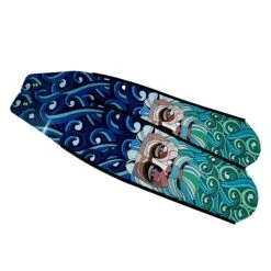 DiveR Neptune Blue Carbon Fiber Long Fin Blades