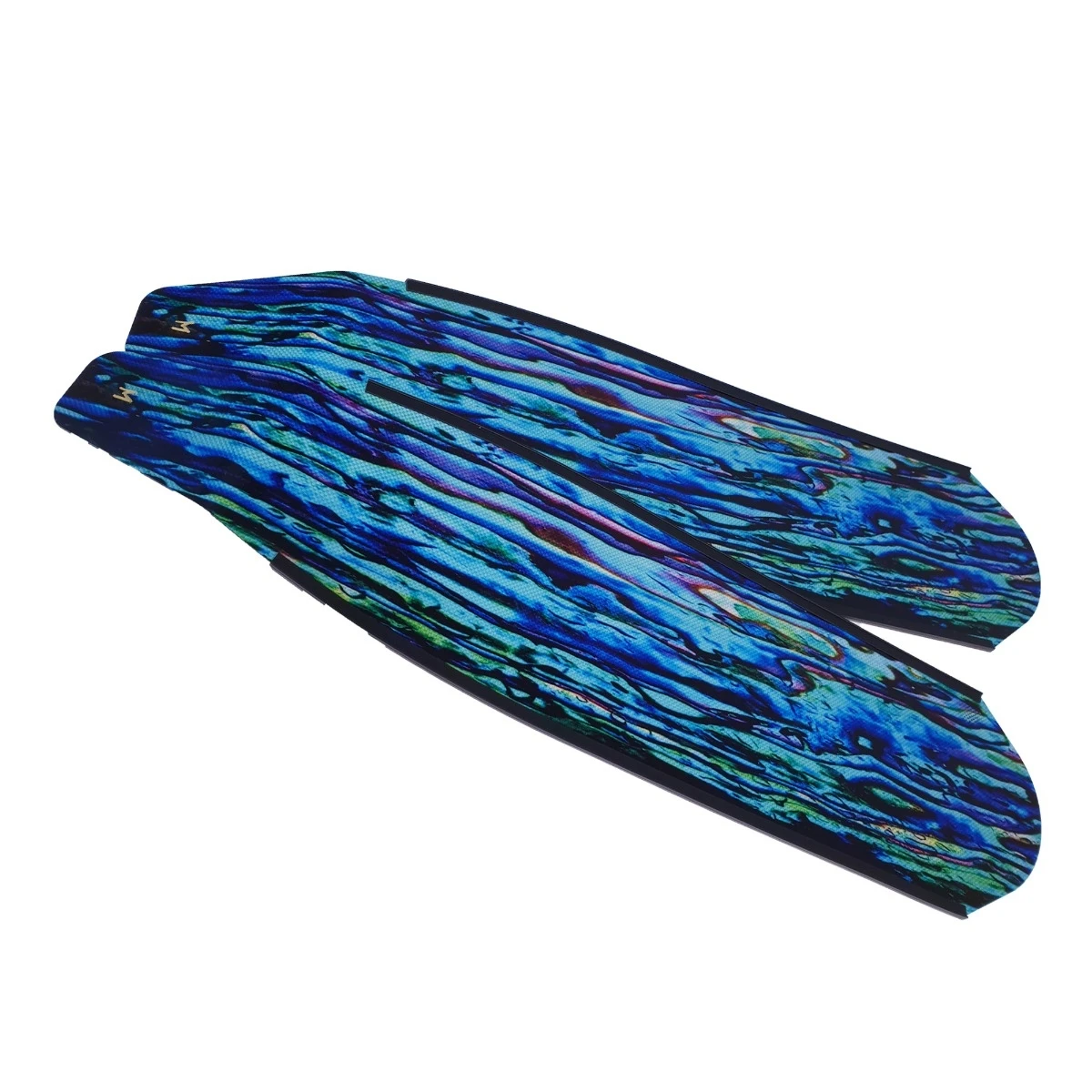 DiveR Paua Power Carbon Fiber Long Fin Blades 1 DiveR Paua Power Carbon Fiber Long Fin Blades