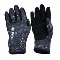Riffe Vortex Black Amara / Camo Neoprene Gloves