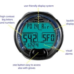 Cressi Leonardo Wrist Computer -Diving Equipment Shop ks770050 3 6