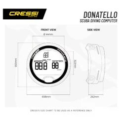 Cressi Donatello Wrist Computer -Diving Equipment Shop ks860022 2 5