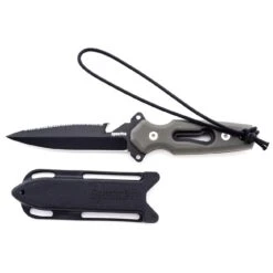 SpearPro Ranger Dagger Teflon Coated SS Knife 4.5"