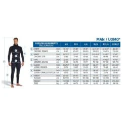 Omer Blackstone 3mm Wetsuit 9 Omer Blackstone 3mm Wetsuit -Diving Equipment Shop su277111 5 1 4