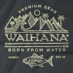 Waihana Mens Mauka To Makai T-Shirt -Diving Equipment Shop wai st mg 03 l 2 5