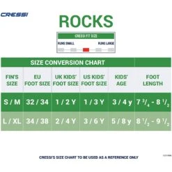 Cressi Rocks Pro Junior Dry Set - Mask, Fins, Snorkel -Diving Equipment Shop wse265032 4 1