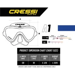 Cressi A1 Anti-Fog Mask 12 Cressi A1 Anti-Fog Mask -Diving Equipment Shop xdn400013 5 5
